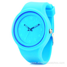 Children Cool Jelly Silicone Strap Quartz Analog Watch